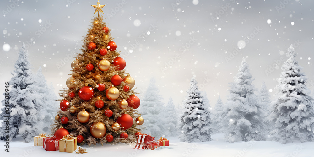 christmas tree in snow,,,,,,
Christmas Scene With A Christmas Tree In The Snow Background,,,,,,,

Decorated Christmas Tree stock photo 