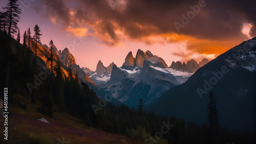 sunrise over the mountains © ImageImpulse
