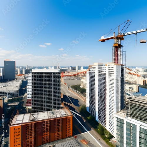 超大都会の工事現場 F