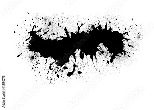 Wallpaper Mural Digital png illustration of black spots on transparent background Torontodigital.ca