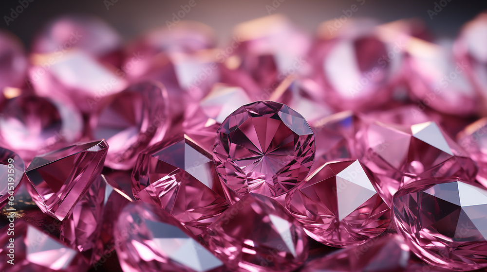 Elegant pink crystal background Elegant pink crystal background