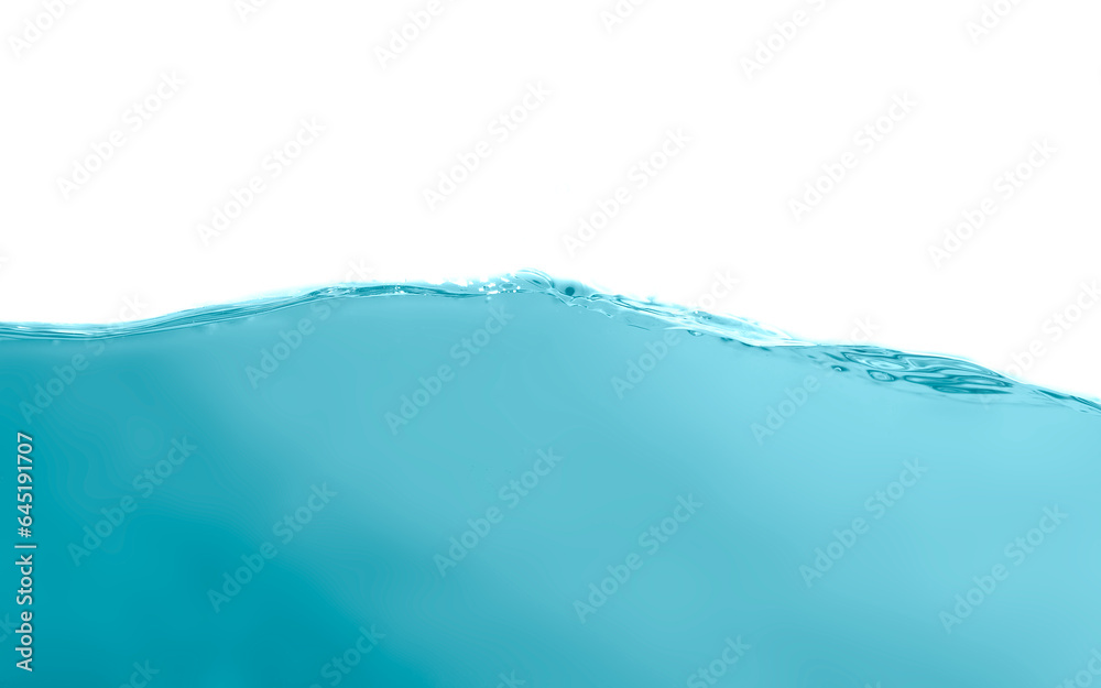 Wavy motion and ripples on surface water and bubbles created by splash on the movements isolated on white background. Wavy motion and ripples on surface water and bubbles created by splash on the movements isolated on white background.