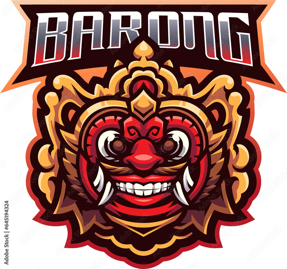 Barong esport mascot