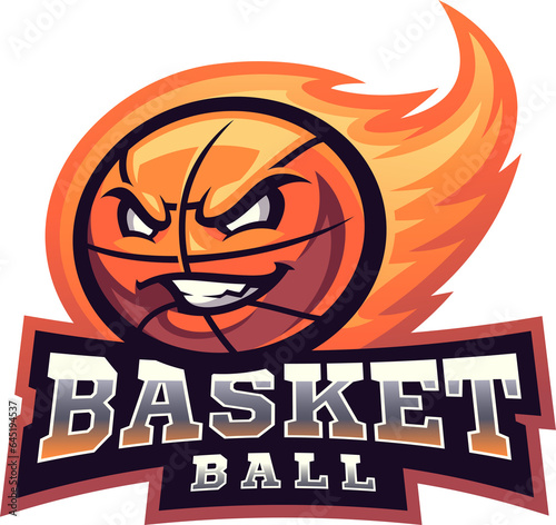 Basket ball esport mascot