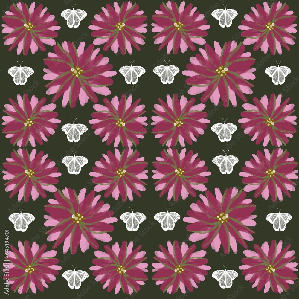 seamless floral pattern seamless floral pattern