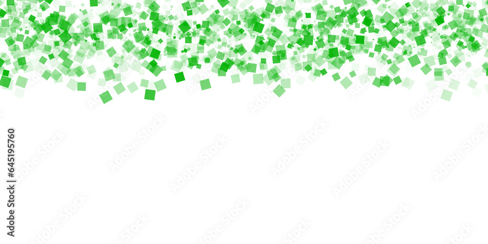 Vibrant Green Color Square on Clear Background Vibrant Green Color Square on Clear Background