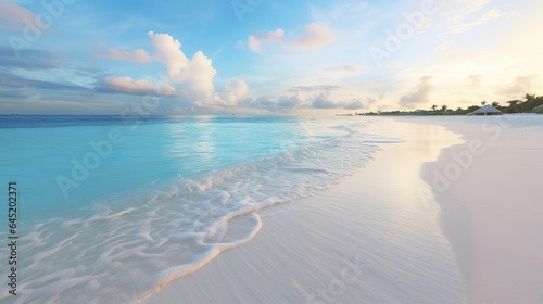 Beautiful white sandy beaches and turquoise waters