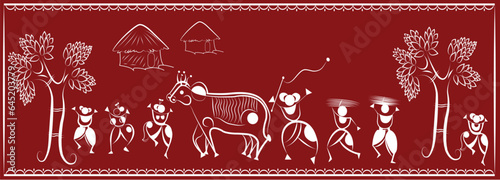 Warli art, Indian folk art,