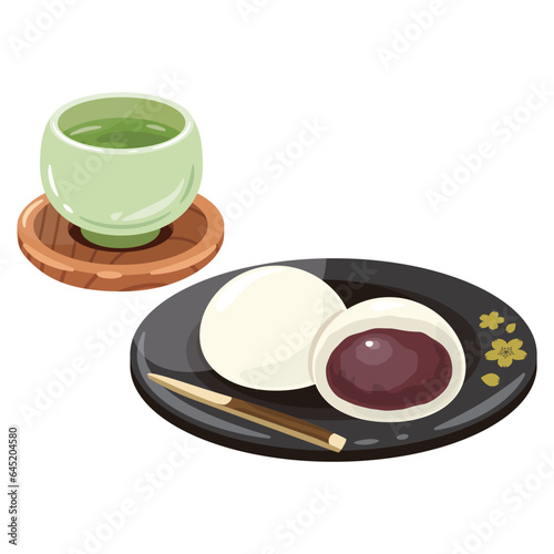 大福　お茶セット