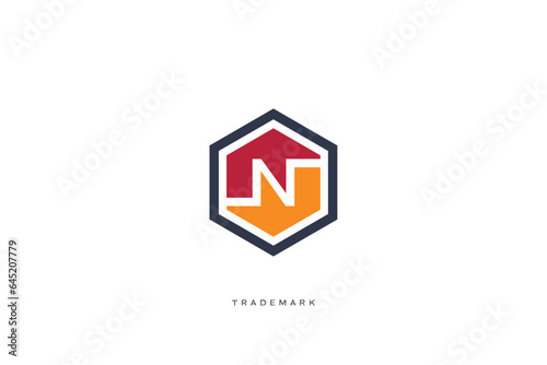 Free Download N letter vector trademark brand logo - GFXLoad
