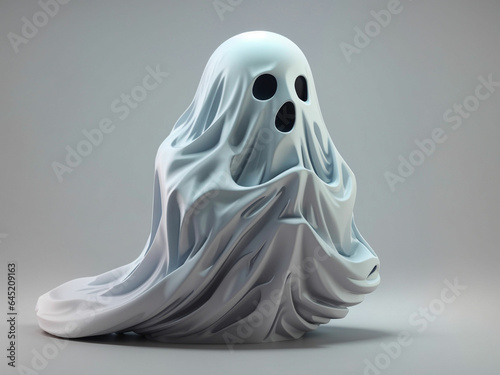 3d halloween ghost background wallpaper