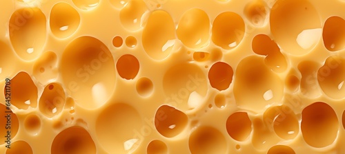 a close up of a cheese