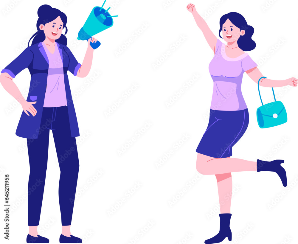 Cyber Monday Character Illustration Cyber Monday Character Illustration