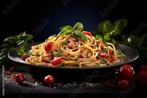 Delicious Italian Pasta Photography - Gourmet Food Marketing - Generative AI