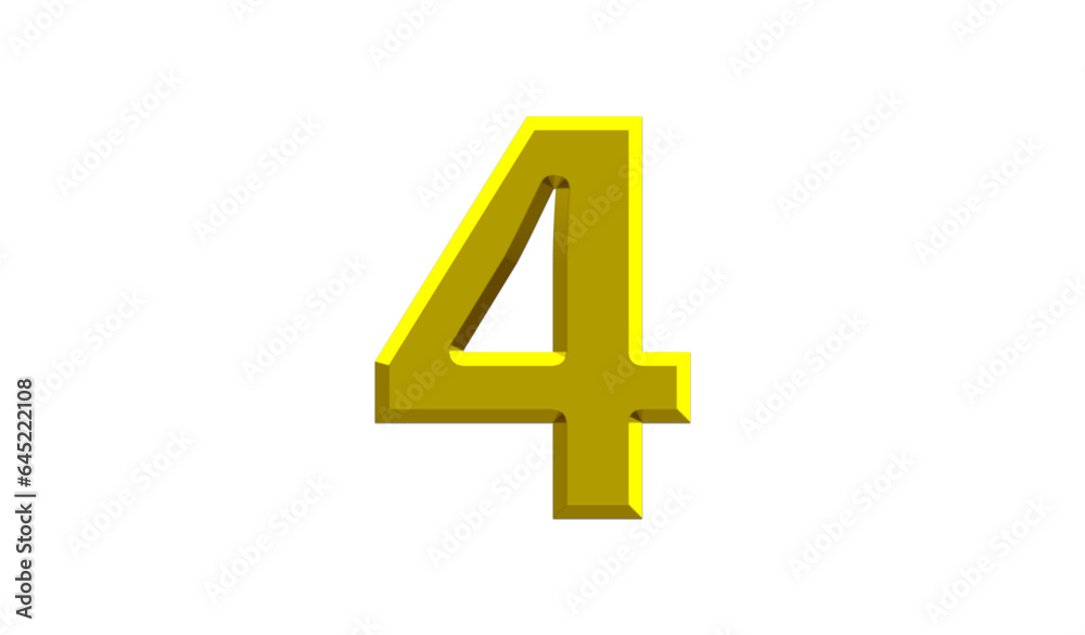 gold number 4 gold number 4