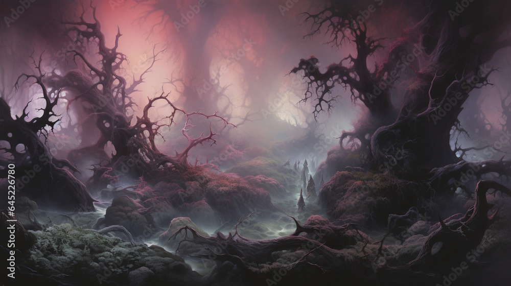 Mystical Forest Dreamscape Mystical Forest Dreamscape