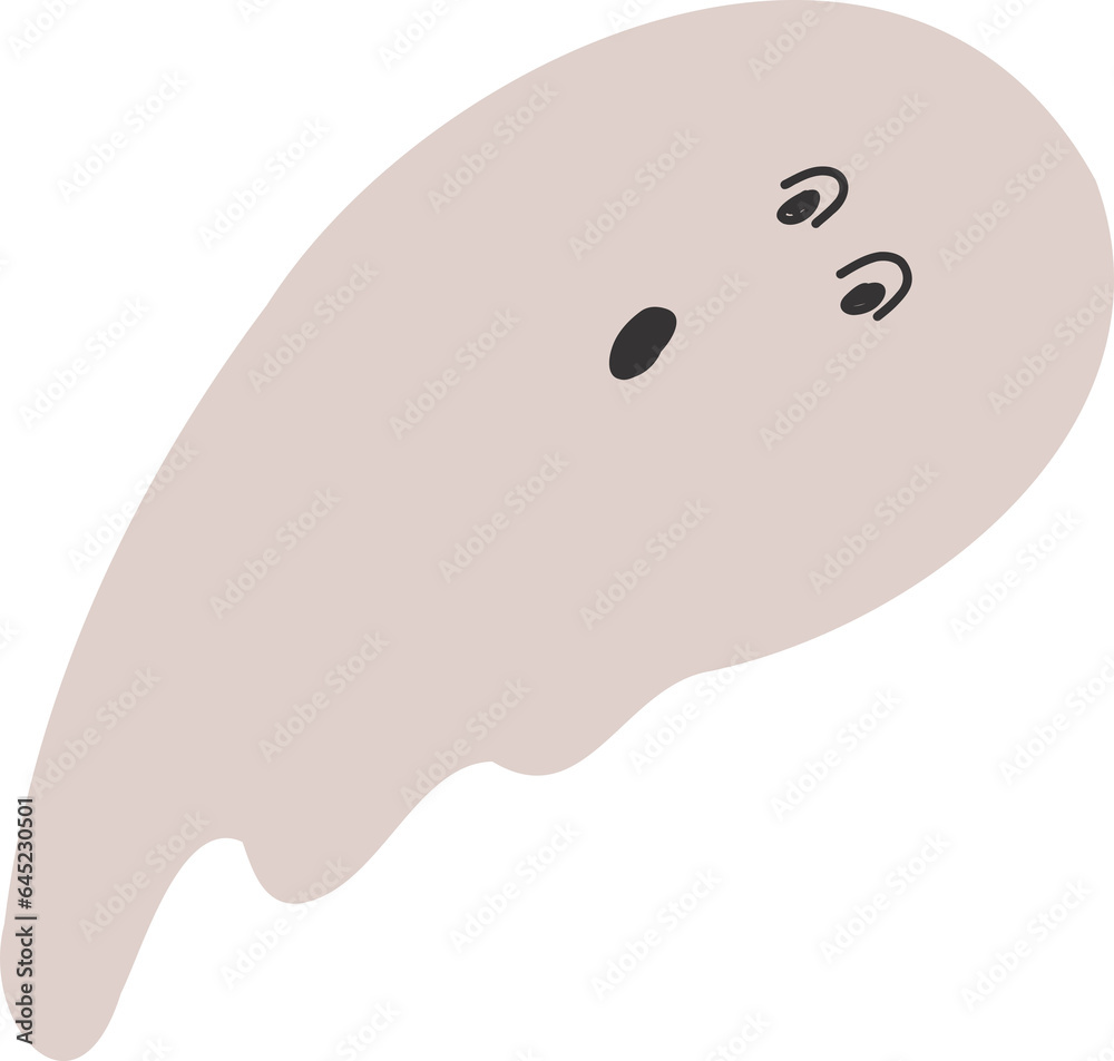 Ghost clipart, cartoon cute character halloween Ghost clipart, cartoon cute character halloween
