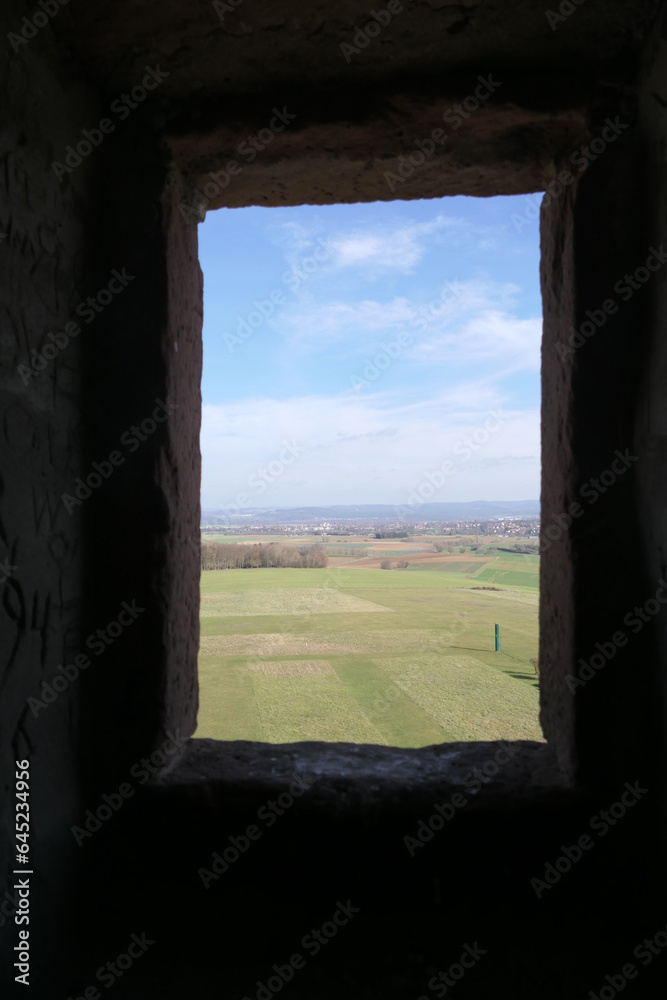 Aussicht vom Wartturm bei Schaafheim Aussicht vom Wartturm bei Schaafheim