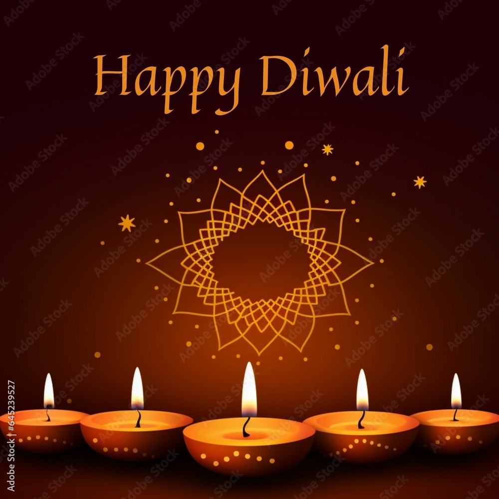 Happy Diwali banner with Diya Diwali celebration Festival background Diwali greeting card Happy Diwali banner with Diya Diwali celebration Festival background Diwali greeting card