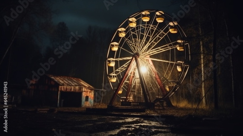 Ferris wheel in the night © Gambusino