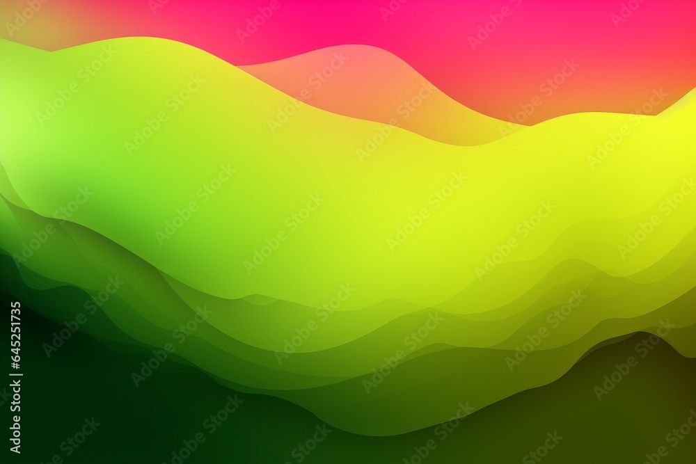 A vibrant abstract background with flowing wavy shapes in multiple colors