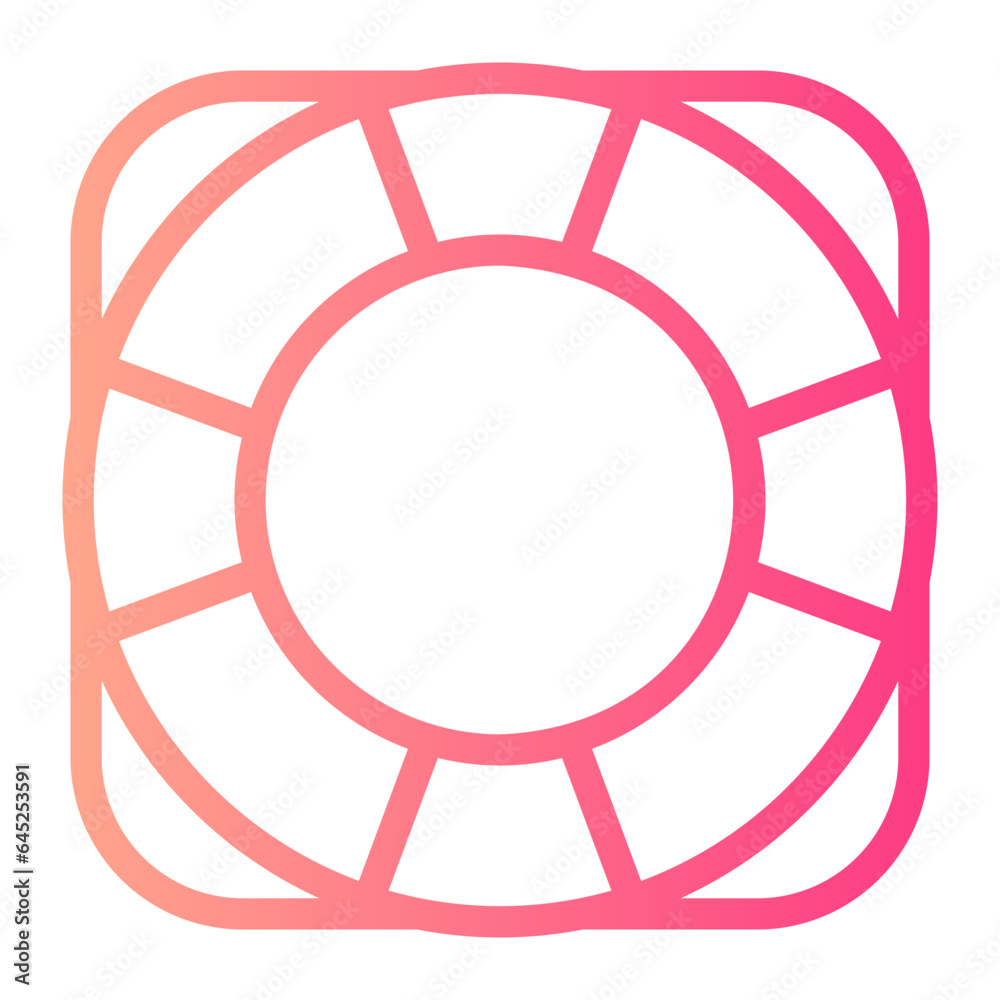 lifeguard gradient icon lifeguard gradient icon
