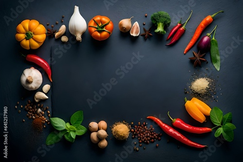 spices and vegetables