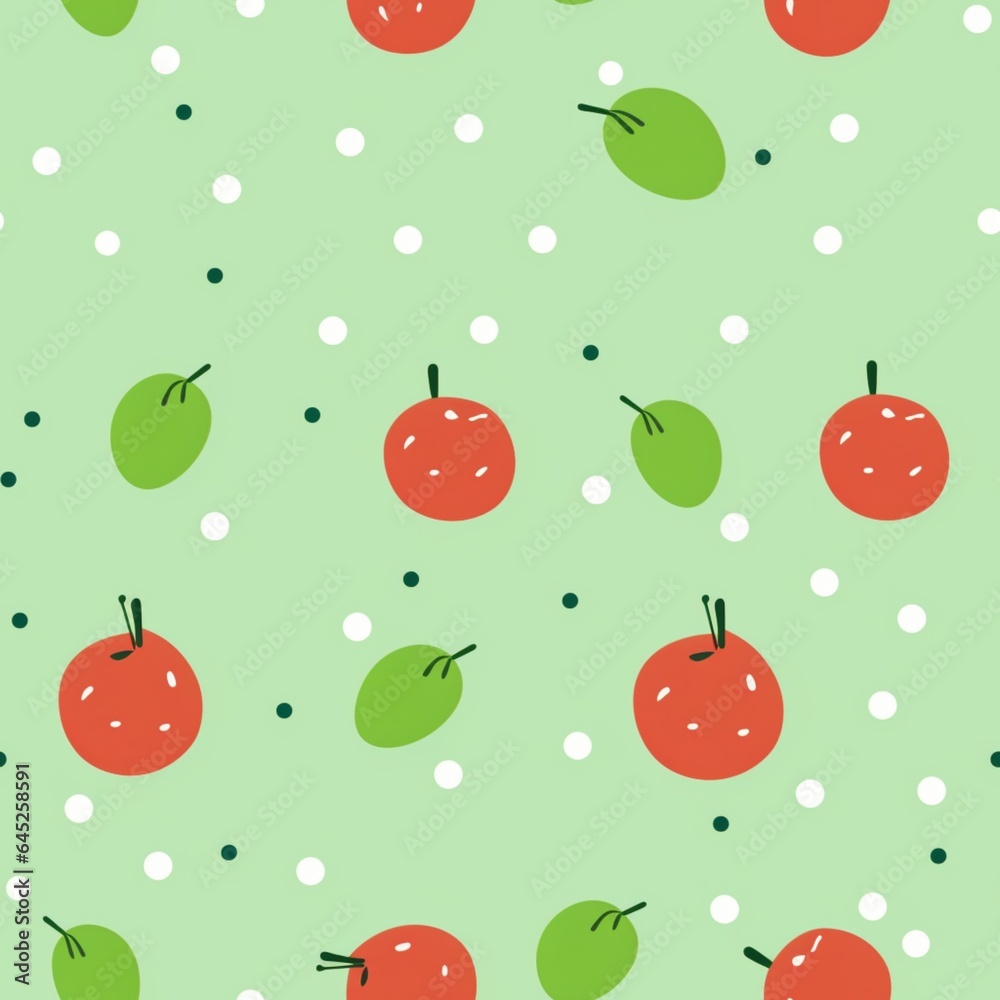 colorful apple pattern background colorful apple pattern background