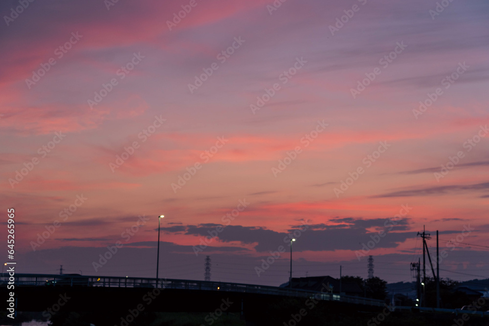 夕焼け空