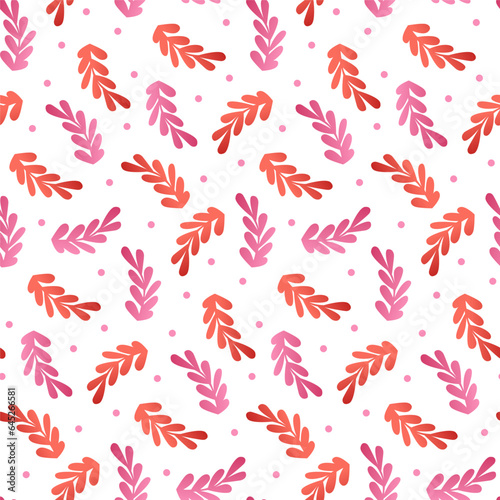 Autumn leaves seamless background. Perfect for various projects like textiles, paper crafts, and more. vector