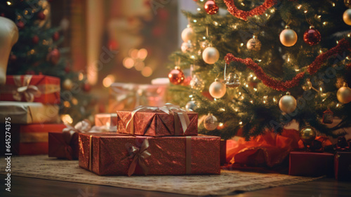 Magical Moments: Christmas Tree and Gifts