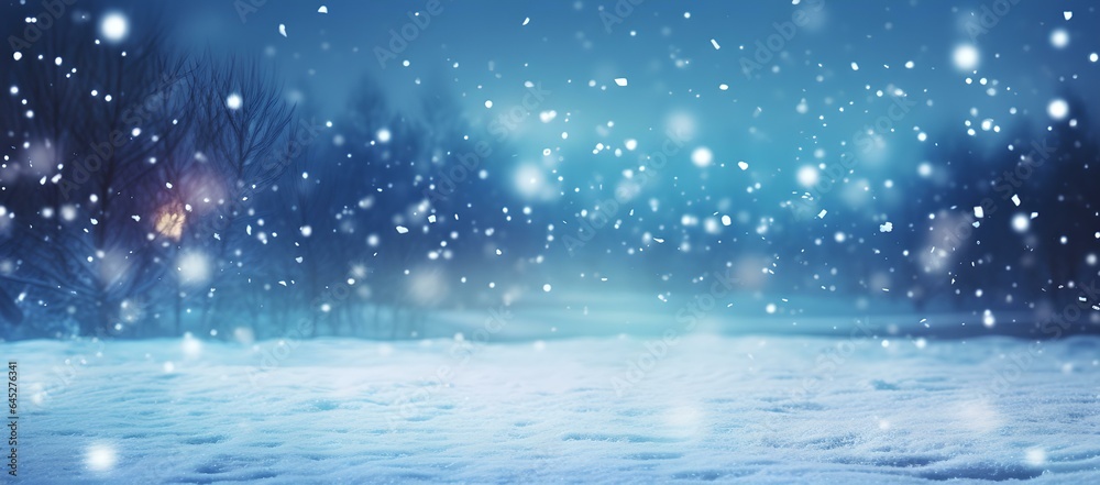 Verzauberte Winterlandschaft: Idylle im Schneegestöber Verzauberte Winterlandschaft: Idylle im Schneegestöber