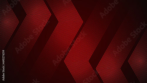 Dark red simple abstract background with lines in a geometric style as the main element.