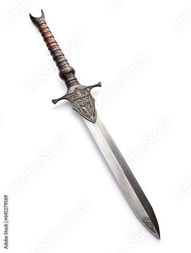 Enchanting Fantasy Dagger on Isolated Background – Mythical Blade Ai generative