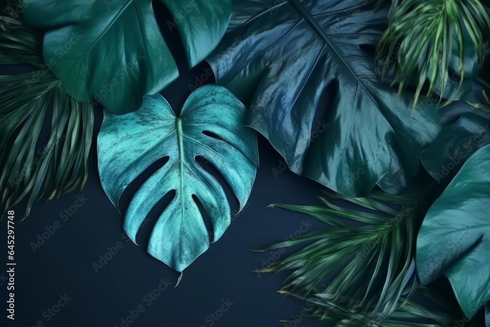 A vibrant green leaf against a dark background A vibrant green leaf against a dark background