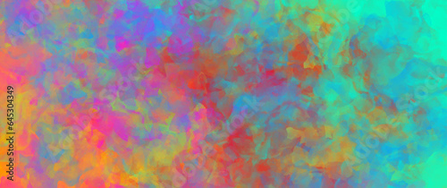 Colorful painted vector art background for cards, flyer, poster, banner and cover design. Abstract hand drawn textured illustration. Dirty grunge watercolor backdrop. Acrylic brush strokes texture.