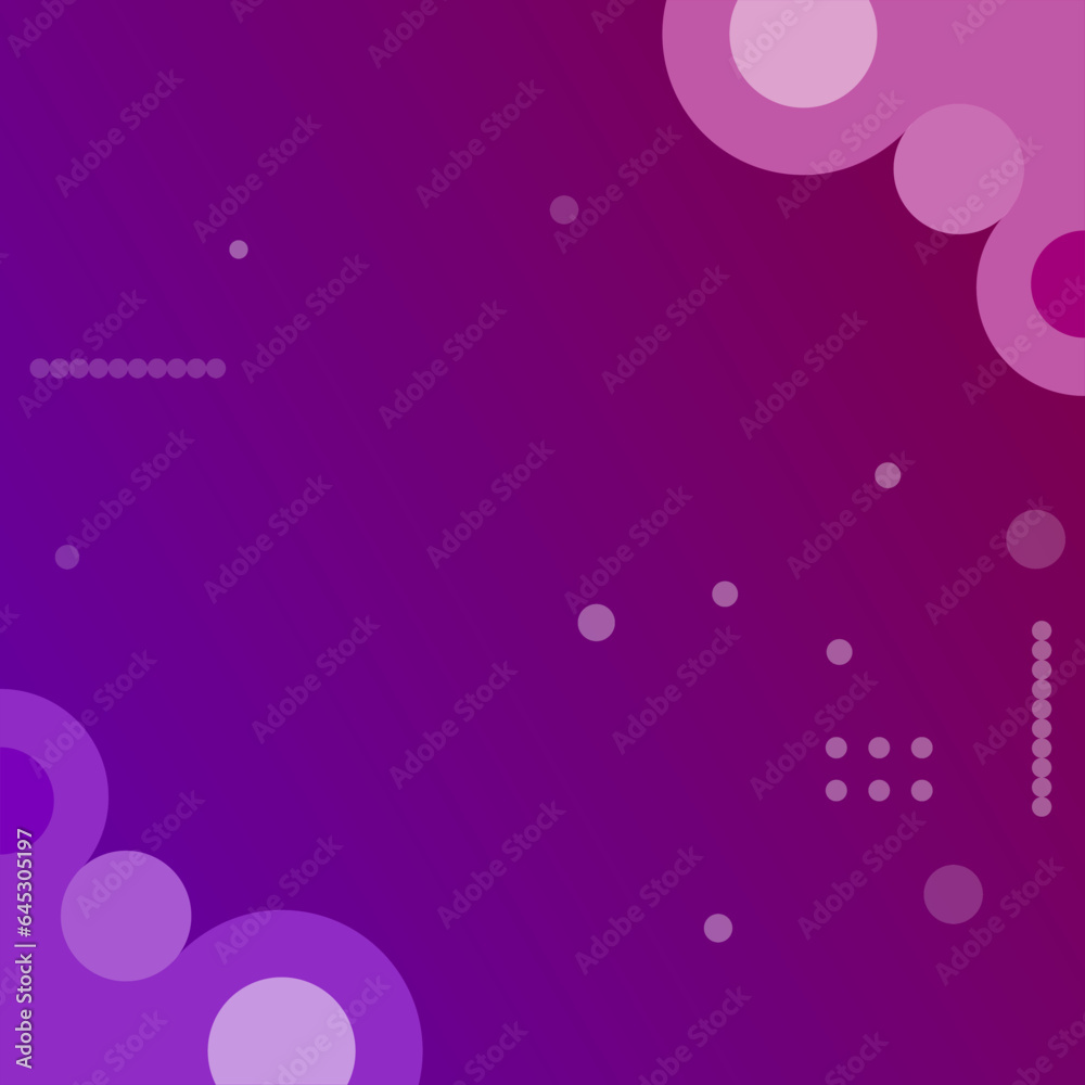 trendy gradient social media template, colorful circles background wallpaper