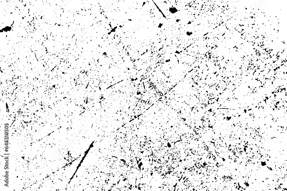 Vector abstract grunge texture scratches on concrete road background.