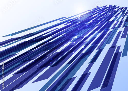 シャープな青ラインテクスチャ背景