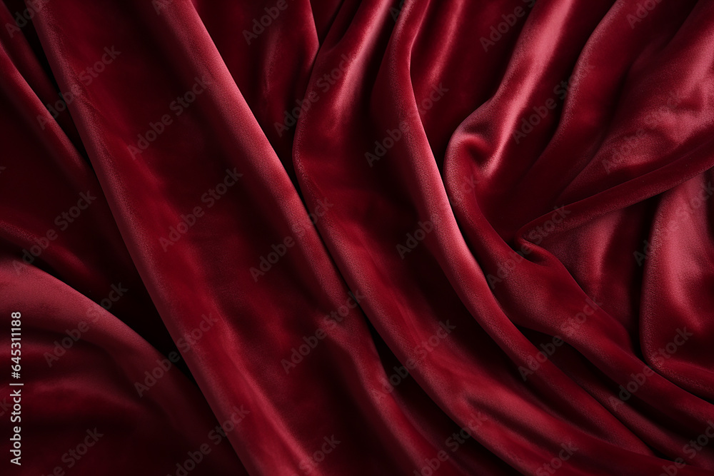 Fototapeta premium A plush velvet texture that adds a sense of luxury and depth to furnishings. background