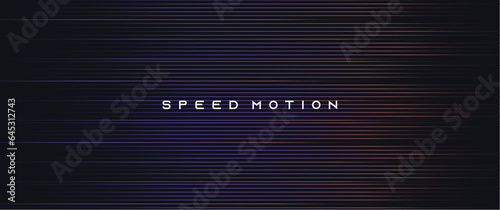abstract futuristic seamless speed line motion gradient, motion speed effect vector design suits for background, banner, cover, technology theme