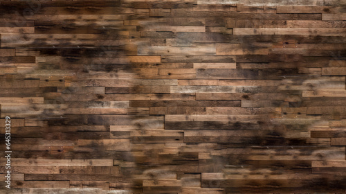 reclaimed wood Wall Paneling texture. generative ai. photo