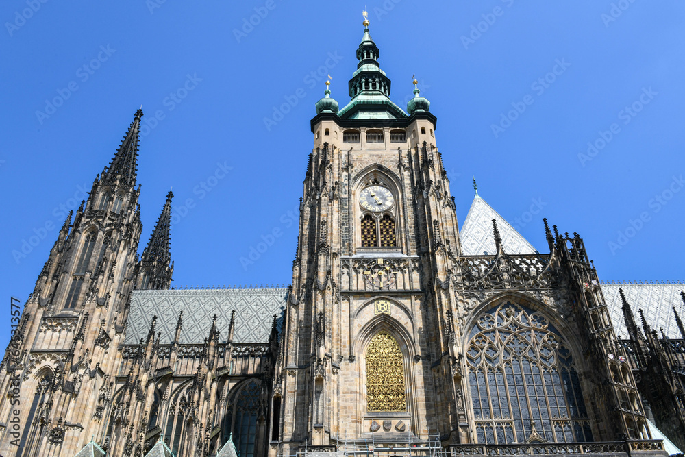 Saint Vito cathedral at Prague on Czech Republic