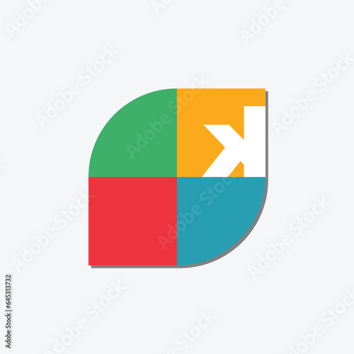 K logo design Free Download K logo design - GFXLoad