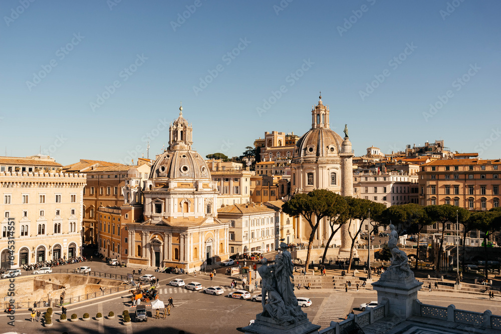 Obraz premium piazza sestieri country