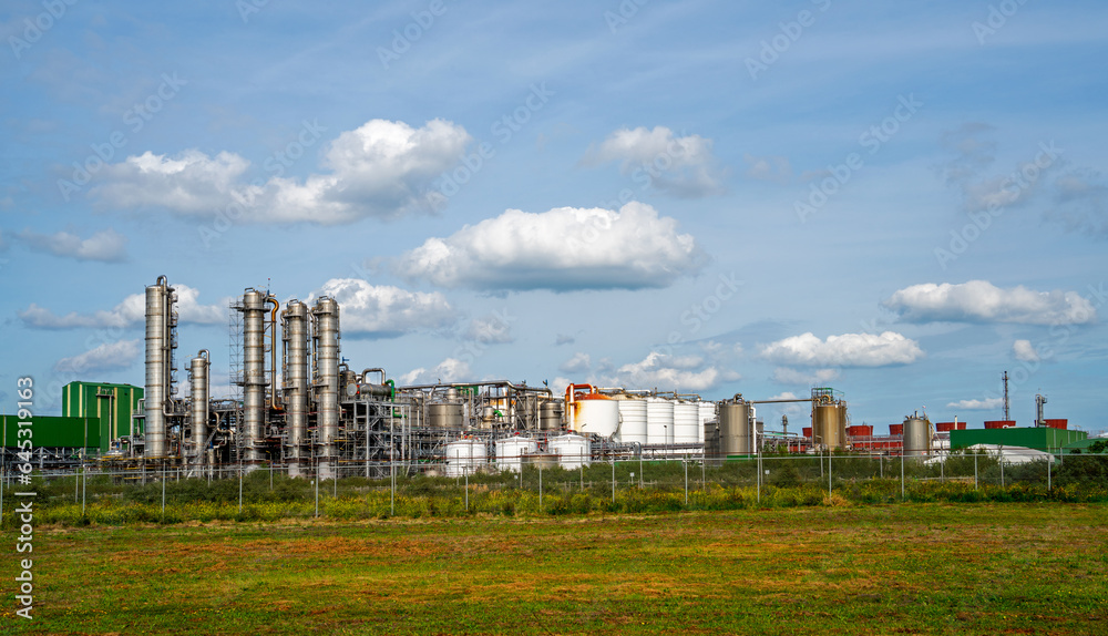 Petrochemical industry in Europoort near Rotterdam, Netherlands
