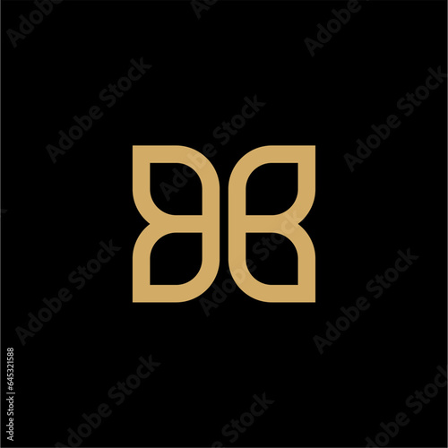 BB Letter Initial Logo Design Template Vector Illustration