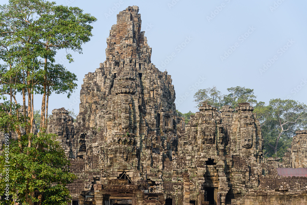 Unesco World Heritage site of Ankor Thom, Siem Reap, Cambodia