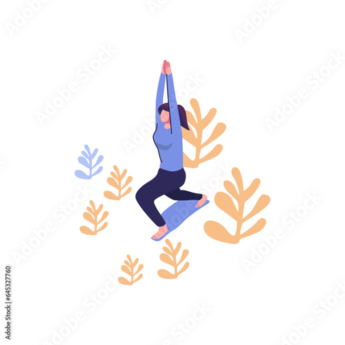 concept of meditation during working hours, break, health benefits of the body, mind and emotions, thought process