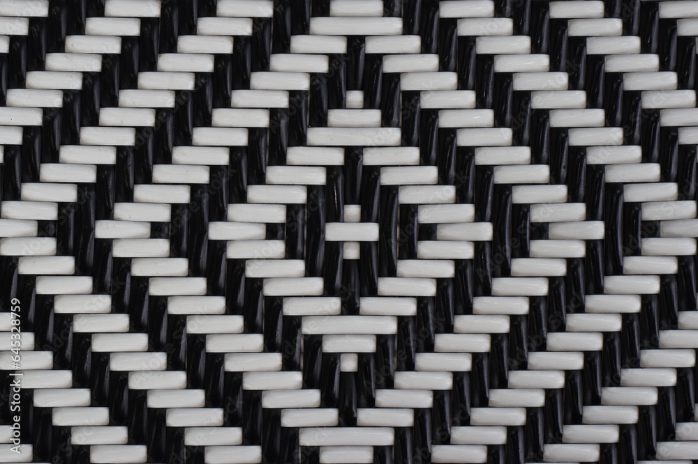 Bamboo pattern texture, white, black and white seamless background, hand woven natural bamboo texture. Bamboo pattern texture, white, black and white seamless background, hand woven natural bamboo texture.